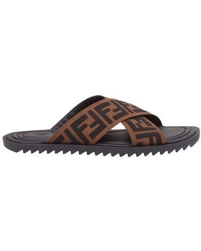 fendi slides man|fendi flip flops men.